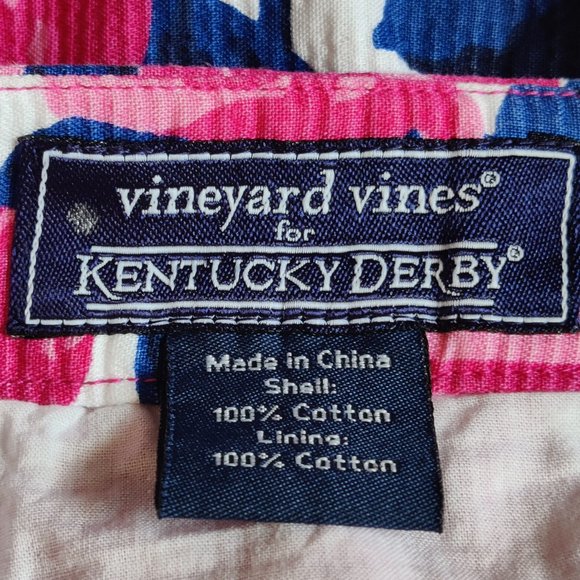 VINEYARD VINES Kentucky Derby Rose  Skirt Women's Size 8 - Picture 8 of 13
